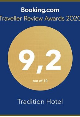 Наш рейтинг на booking.com